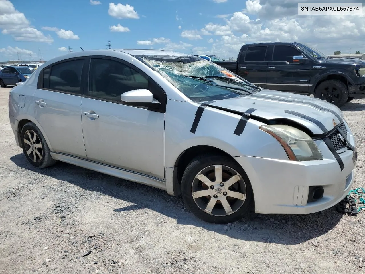 3N1AB6APXCL667374 2012 Nissan Sentra 2.0