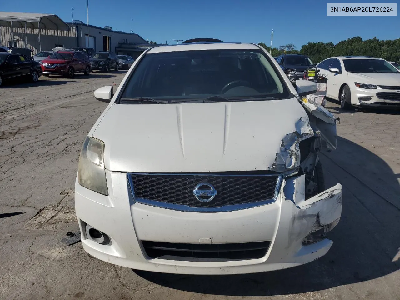 2012 Nissan Sentra 2.0 VIN: 3N1AB6AP2CL726224 Lot: 61200064