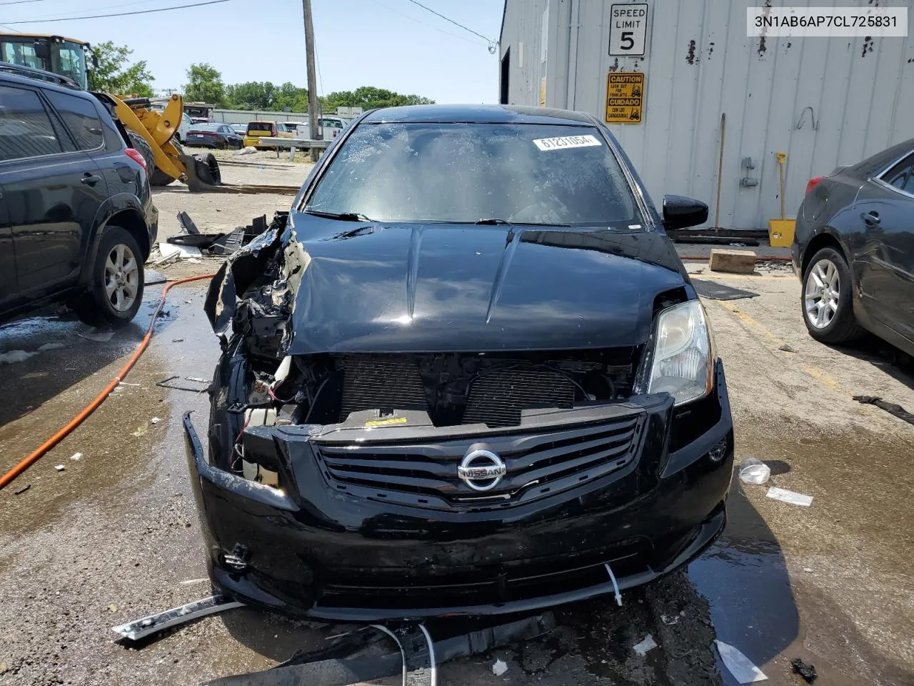 2012 Nissan Sentra 2.0 VIN: 3N1AB6AP7CL725831 Lot: 61231054