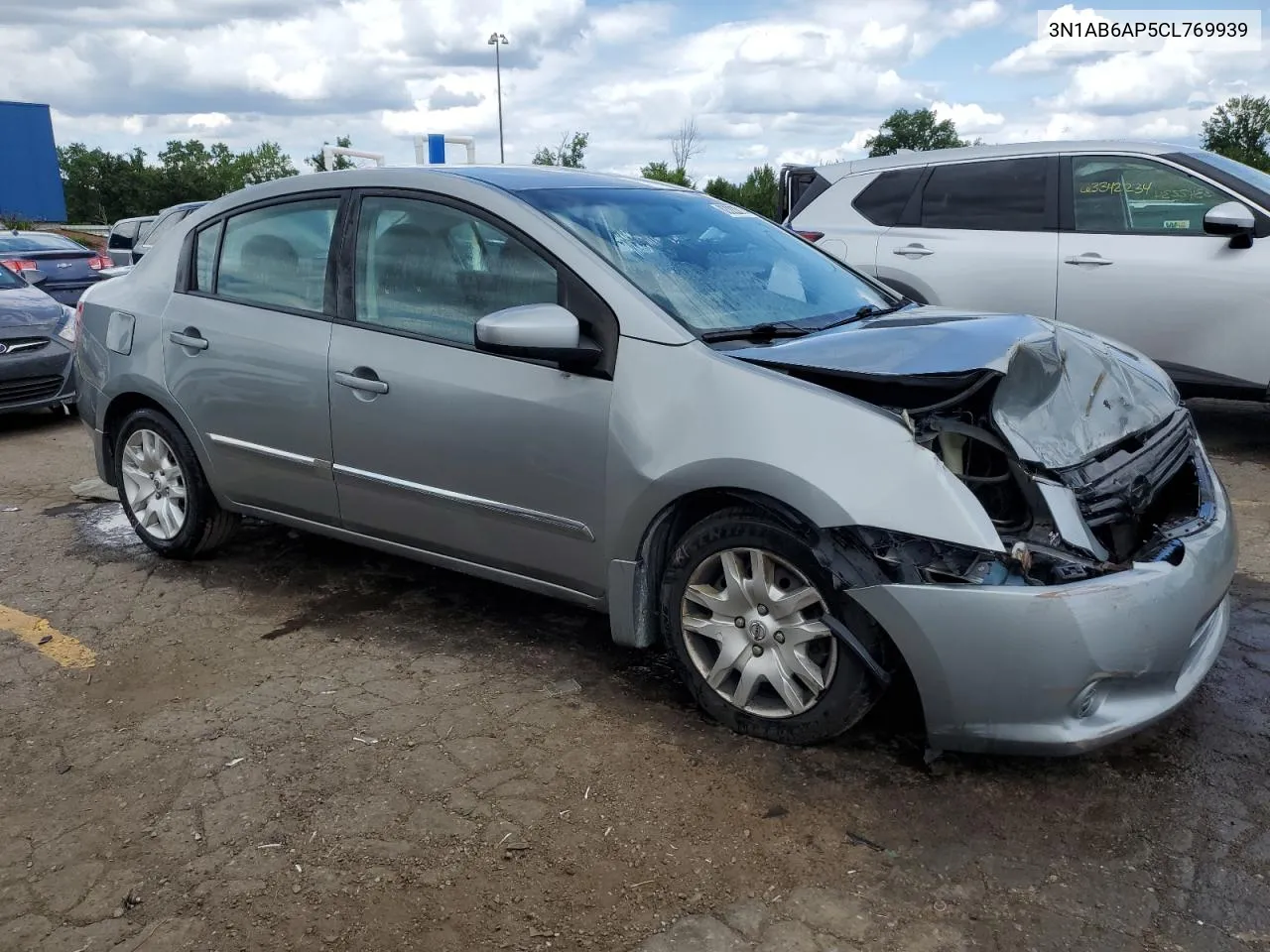 2012 Nissan Sentra 2.0 VIN: 3N1AB6AP5CL769939 Lot: 62322814