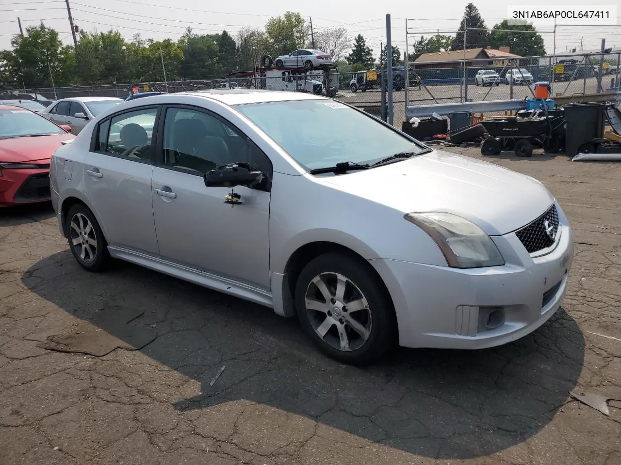 2012 Nissan Sentra 2.0 VIN: 3N1AB6AP0CL647411 Lot: 64383674