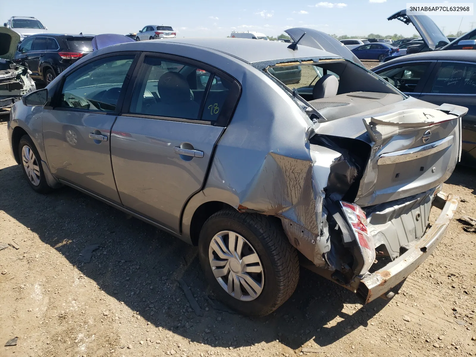 2012 Nissan Sentra 2.0 VIN: 3N1AB6AP7CL632968 Lot: 64931924