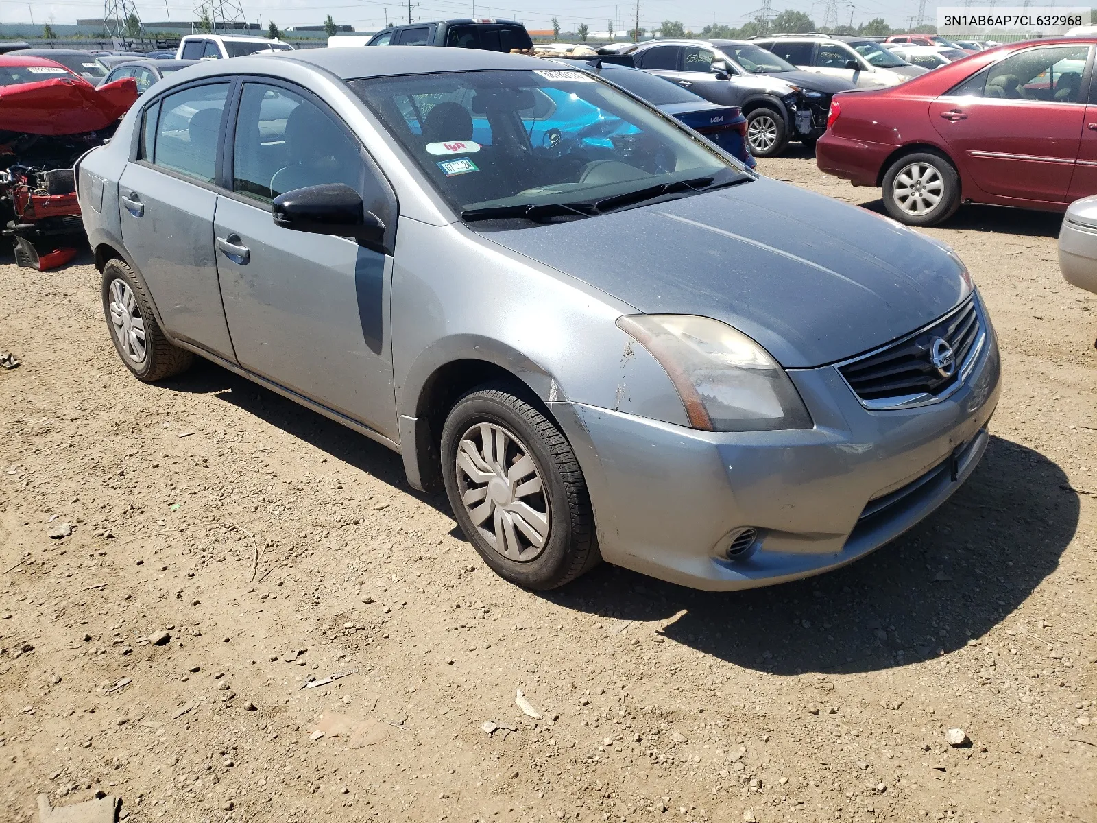 2012 Nissan Sentra 2.0 VIN: 3N1AB6AP7CL632968 Lot: 64931924