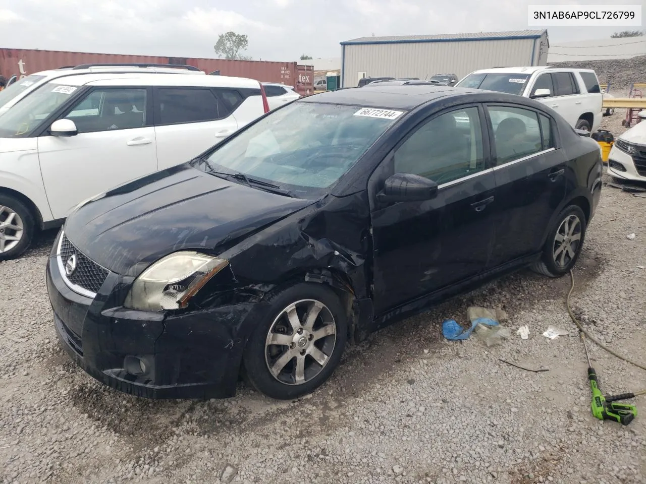 3N1AB6AP9CL726799 2012 Nissan Sentra 2.0