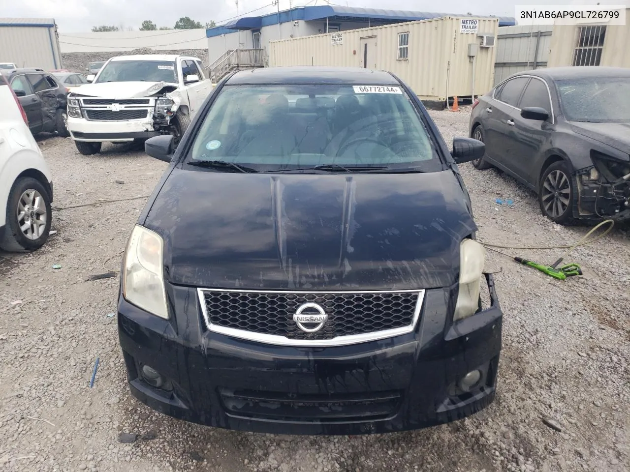 2012 Nissan Sentra 2.0 VIN: 3N1AB6AP9CL726799 Lot: 66772744