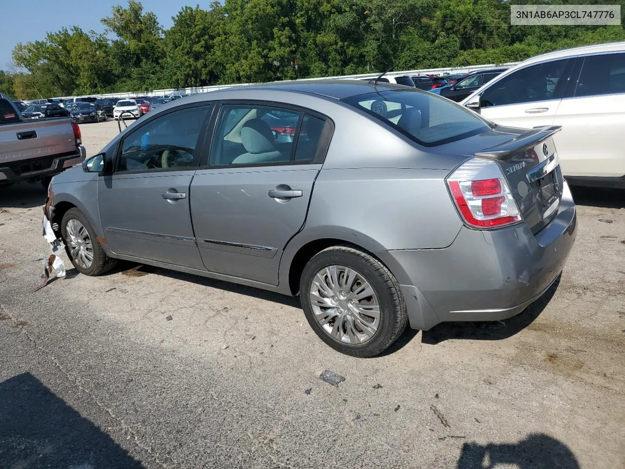 2012 Nissan Sentra 2.0 VIN: 3N1AB6AP3CL747776 Lot: 66795984