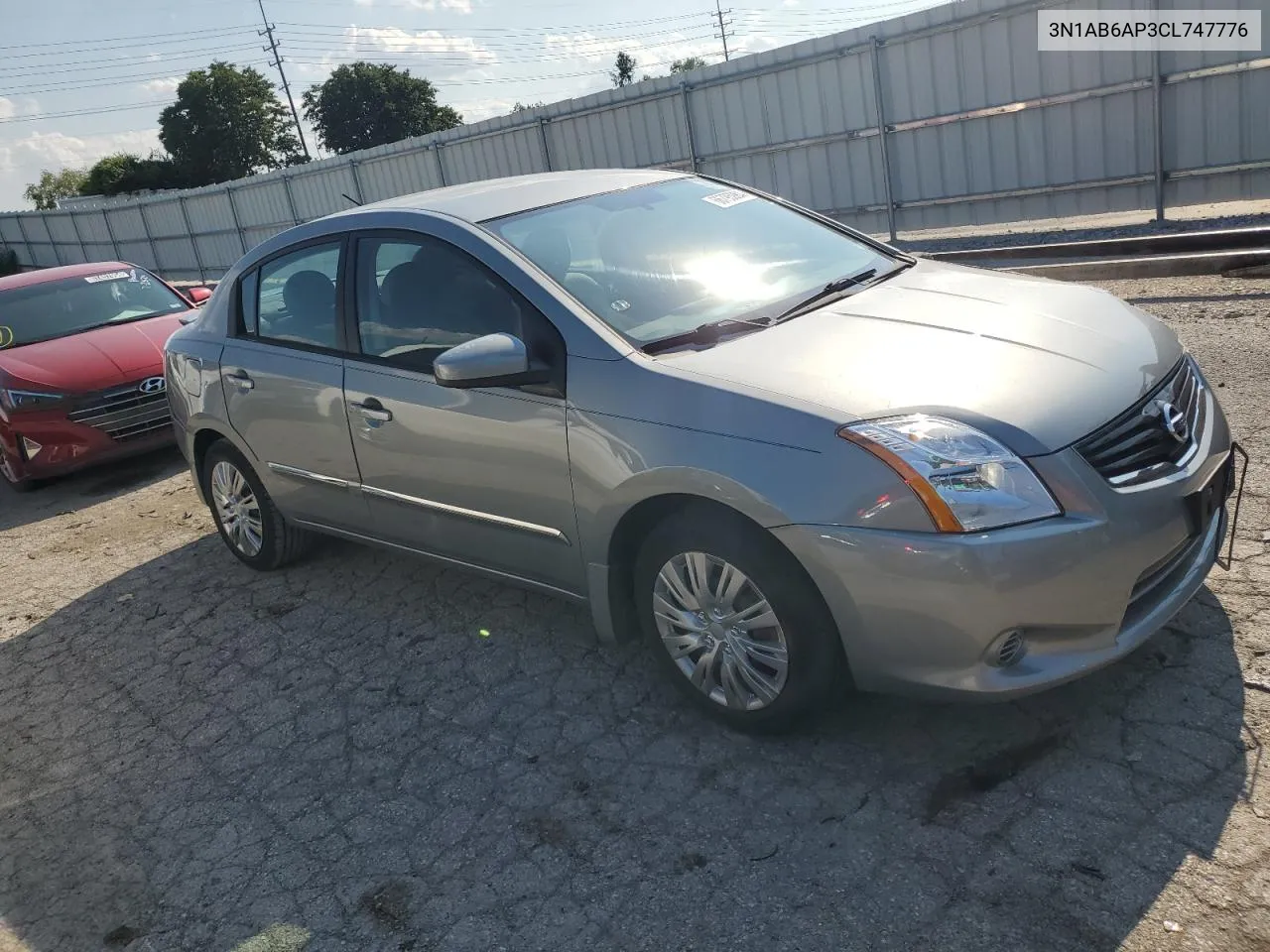 3N1AB6AP3CL747776 2012 Nissan Sentra 2.0