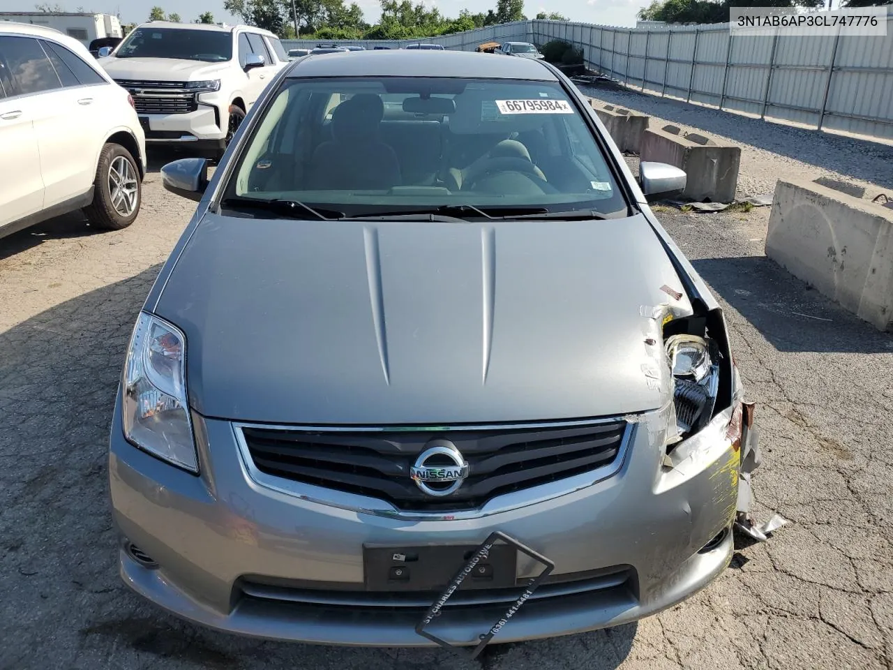 2012 Nissan Sentra 2.0 VIN: 3N1AB6AP3CL747776 Lot: 66795984