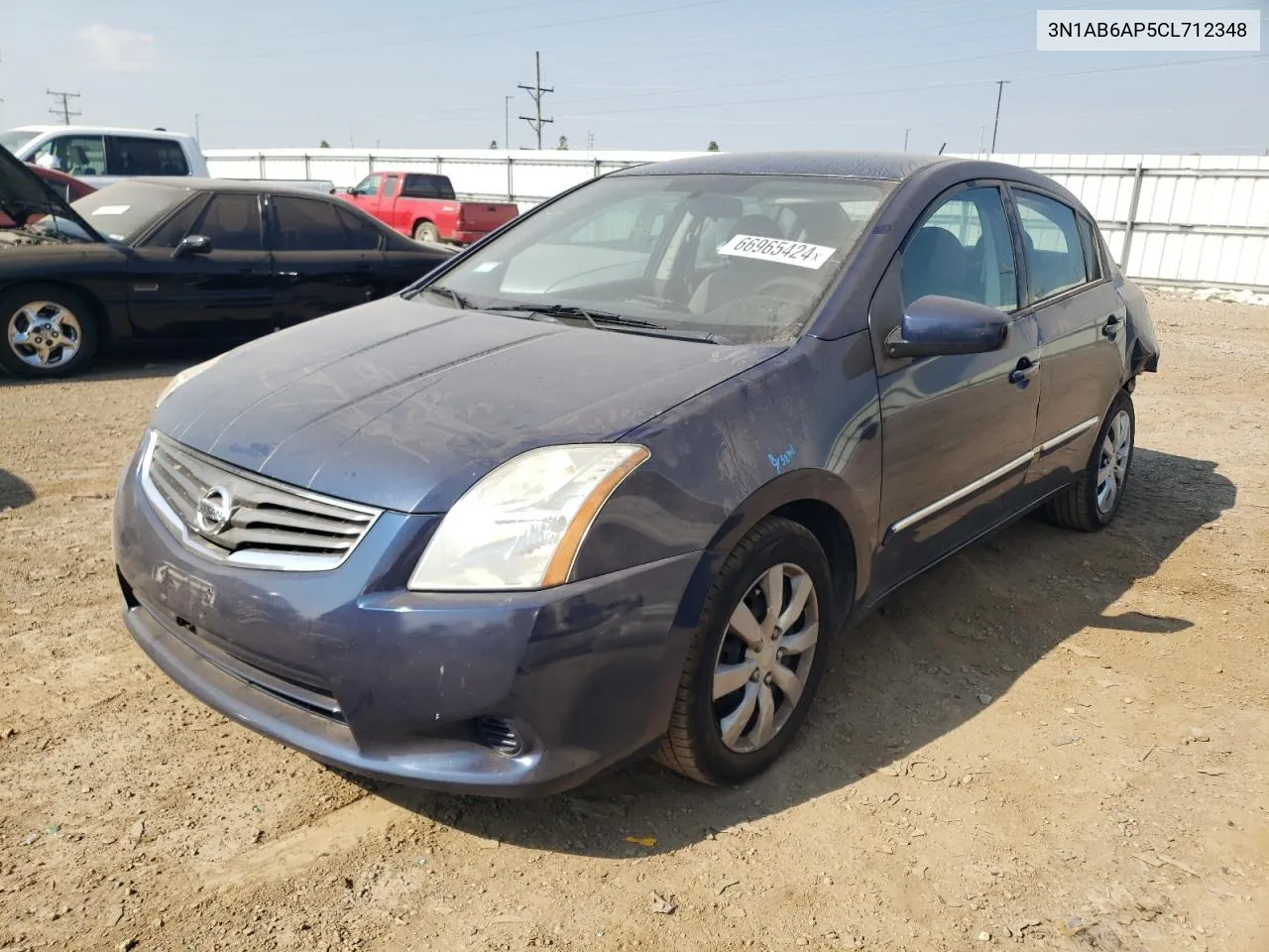 2012 Nissan Sentra 2.0 VIN: 3N1AB6AP5CL712348 Lot: 66965424