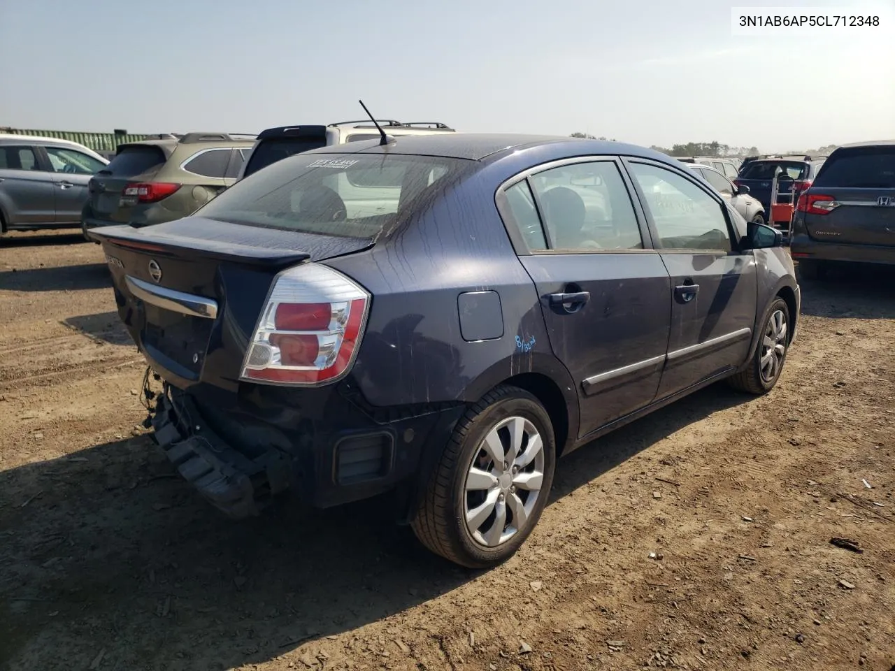 2012 Nissan Sentra 2.0 VIN: 3N1AB6AP5CL712348 Lot: 66965424