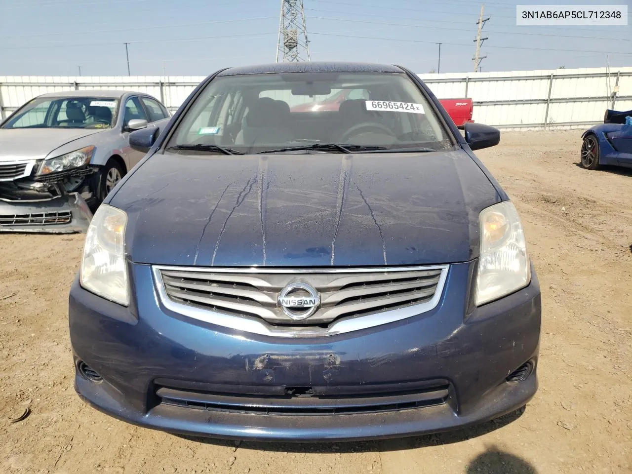 2012 Nissan Sentra 2.0 VIN: 3N1AB6AP5CL712348 Lot: 66965424