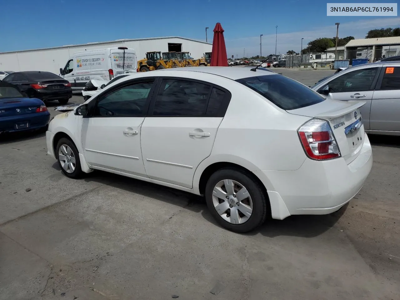 3N1AB6AP6CL761994 2012 Nissan Sentra 2.0