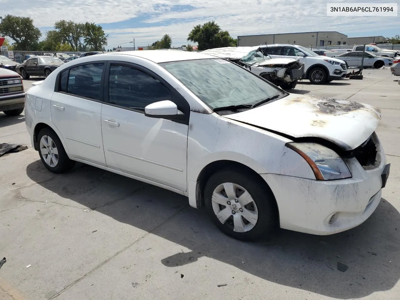 2012 Nissan Sentra 2.0 VIN: 3N1AB6AP6CL761994 Lot: 66969994