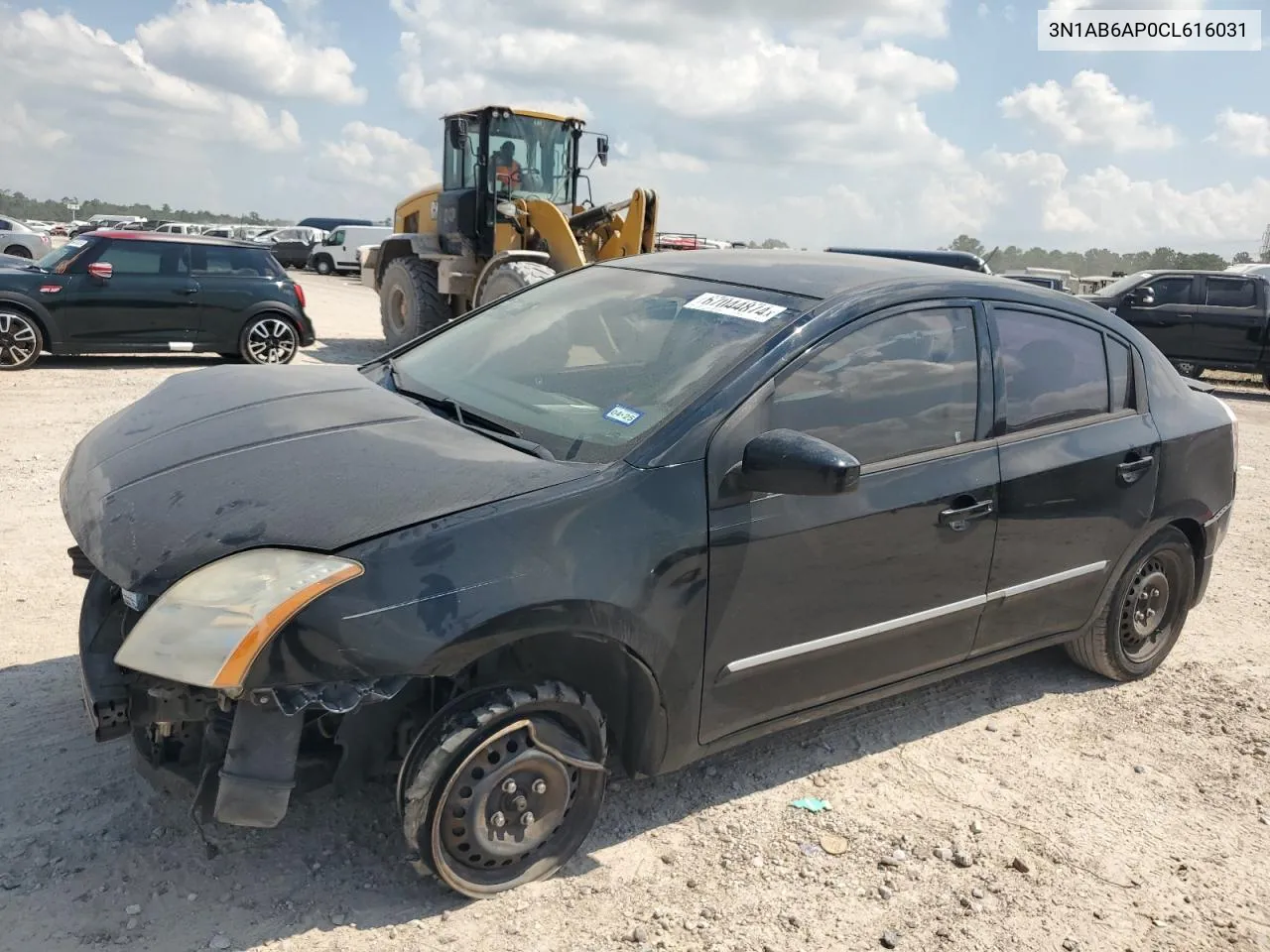 2012 Nissan Sentra 2.0 VIN: 3N1AB6AP0CL616031 Lot: 67044874