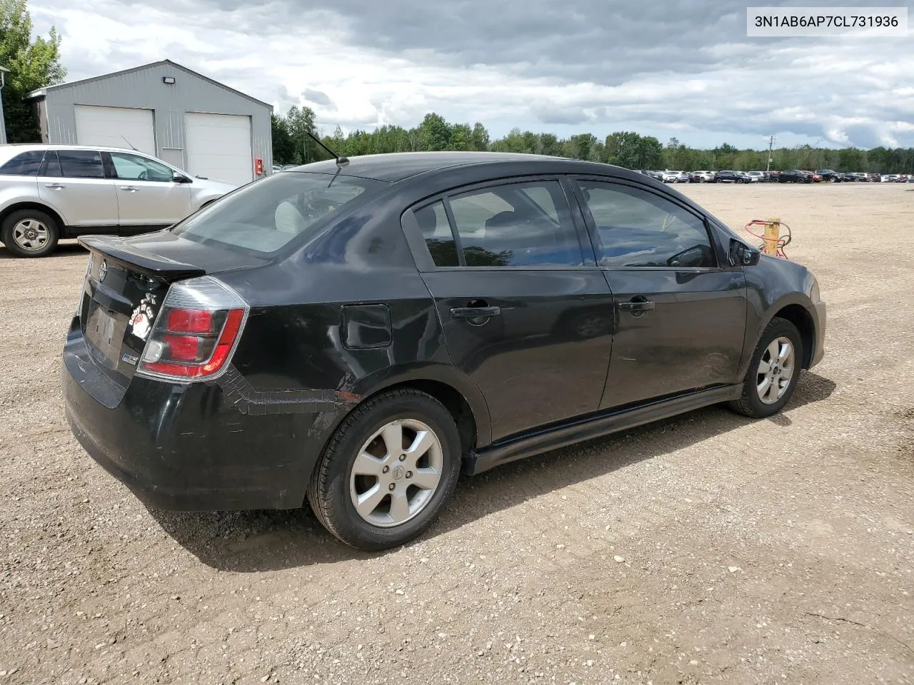 2012 Nissan Sentra 2.0 VIN: 3N1AB6AP7CL731936 Lot: 67738004