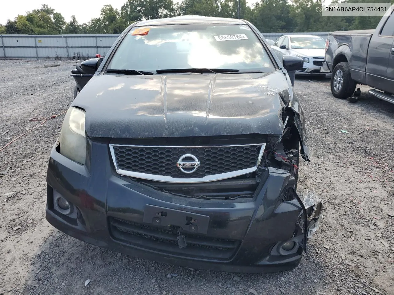 2012 Nissan Sentra 2.0 VIN: 3N1AB6AP4CL754431 Lot: 68650764