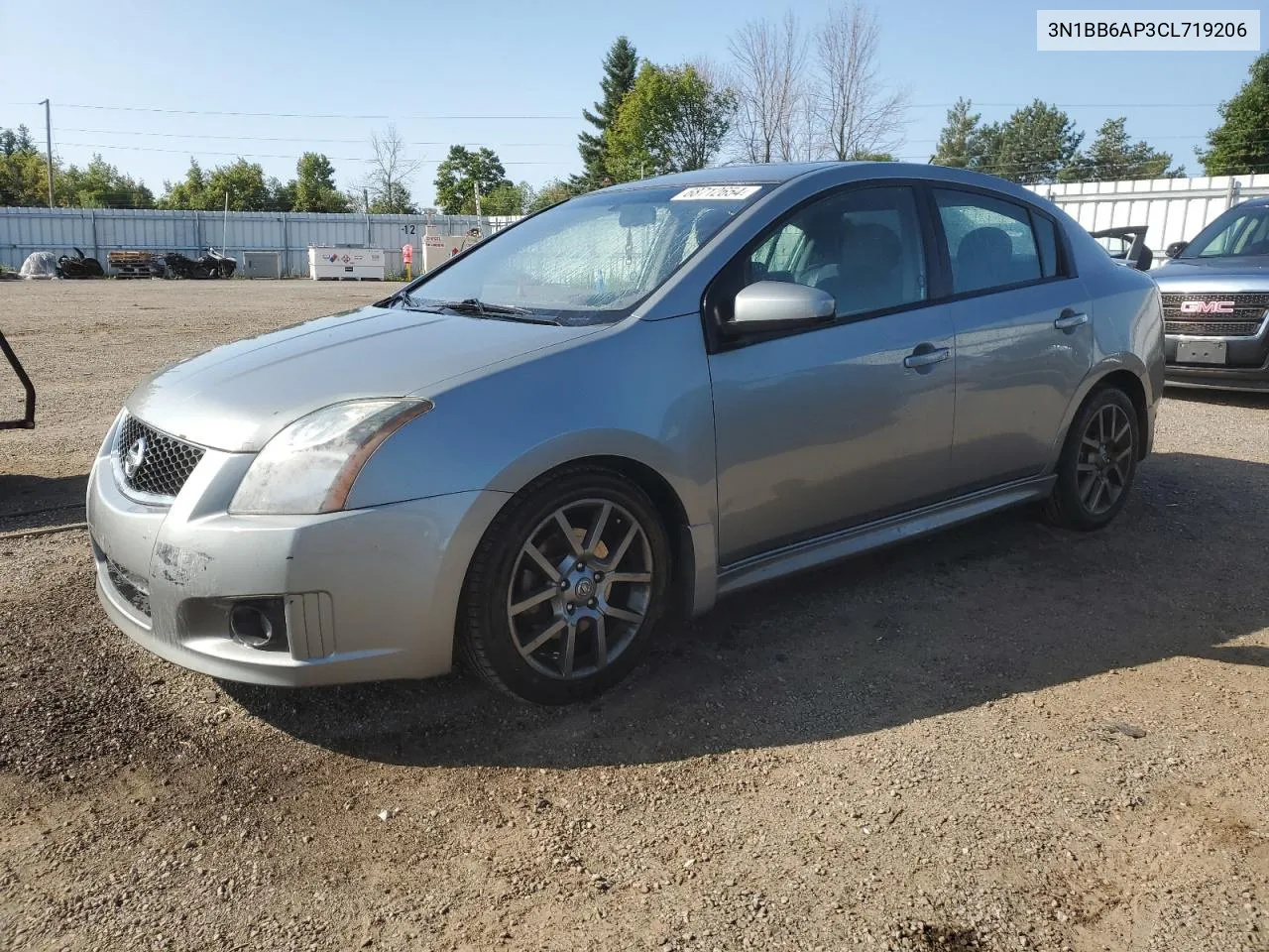 2012 Nissan Sentra Se-R VIN: 3N1BB6AP3CL719206 Lot: 68712654