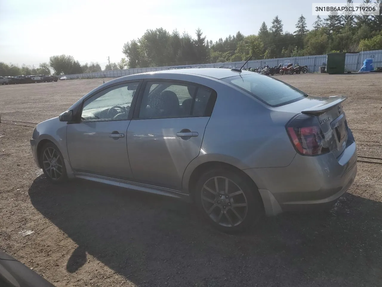 2012 Nissan Sentra Se-R VIN: 3N1BB6AP3CL719206 Lot: 68712654