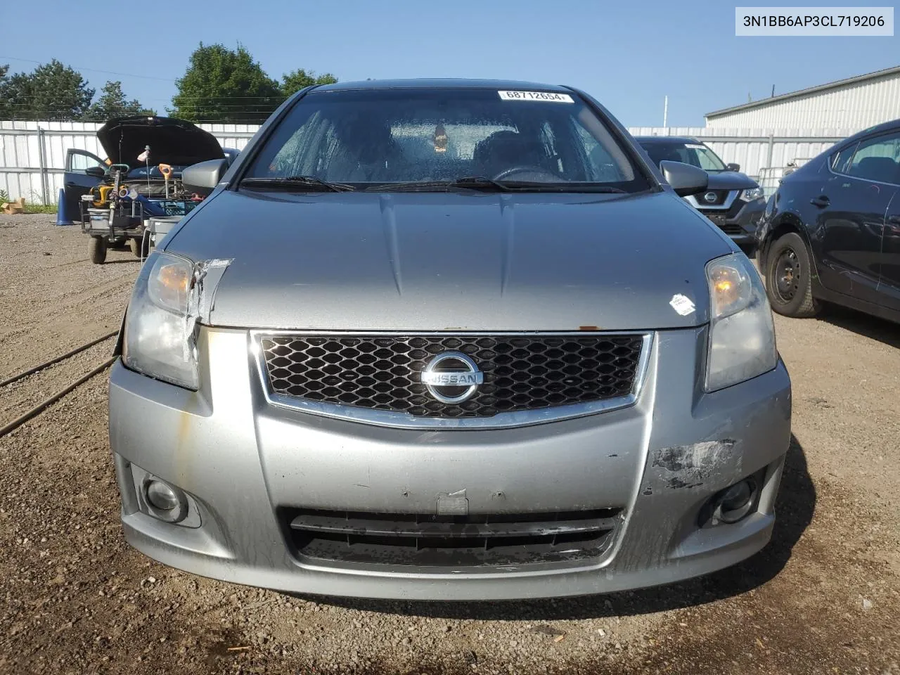 2012 Nissan Sentra Se-R VIN: 3N1BB6AP3CL719206 Lot: 68712654