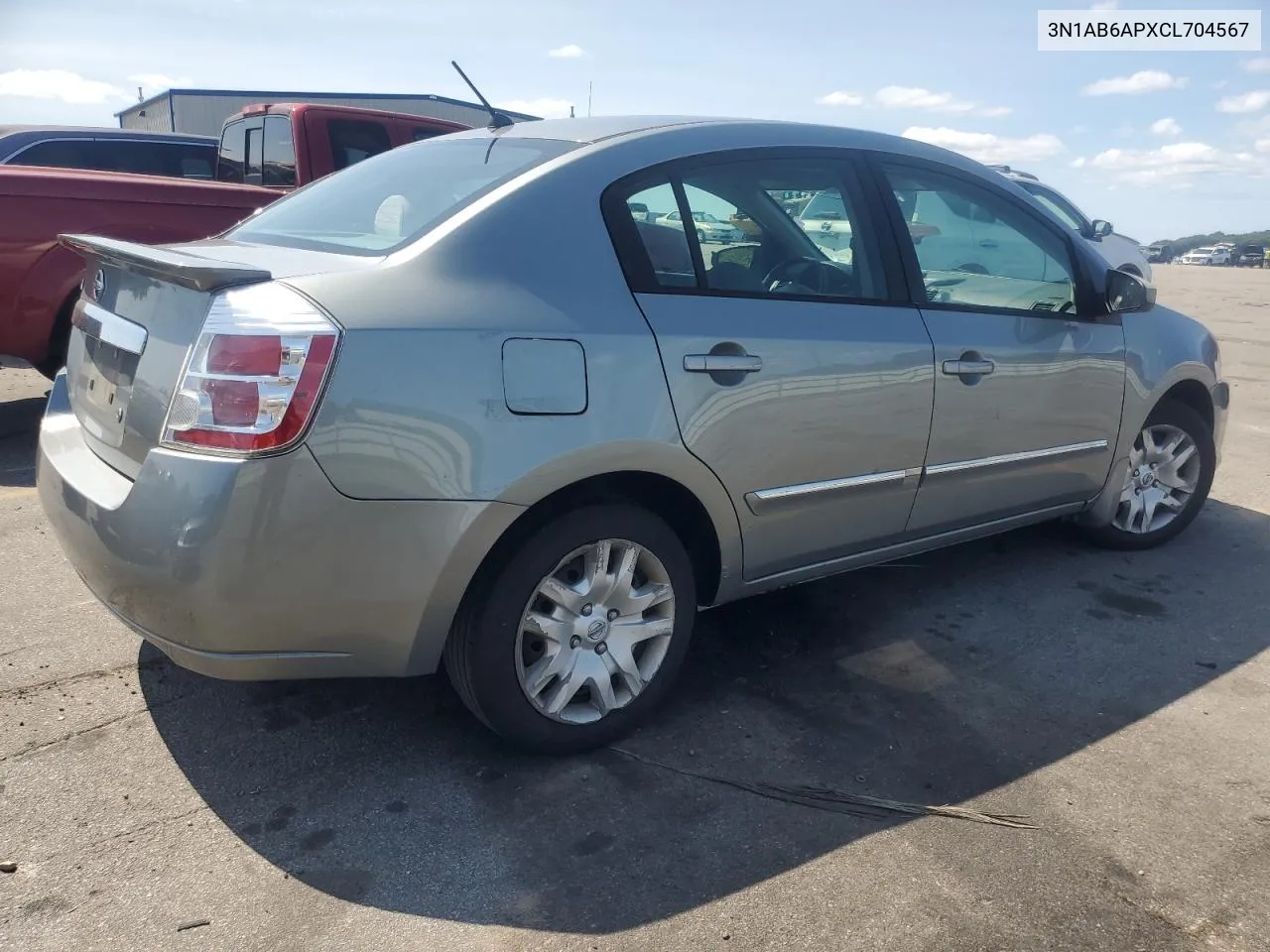 3N1AB6APXCL704567 2012 Nissan Sentra 2.0