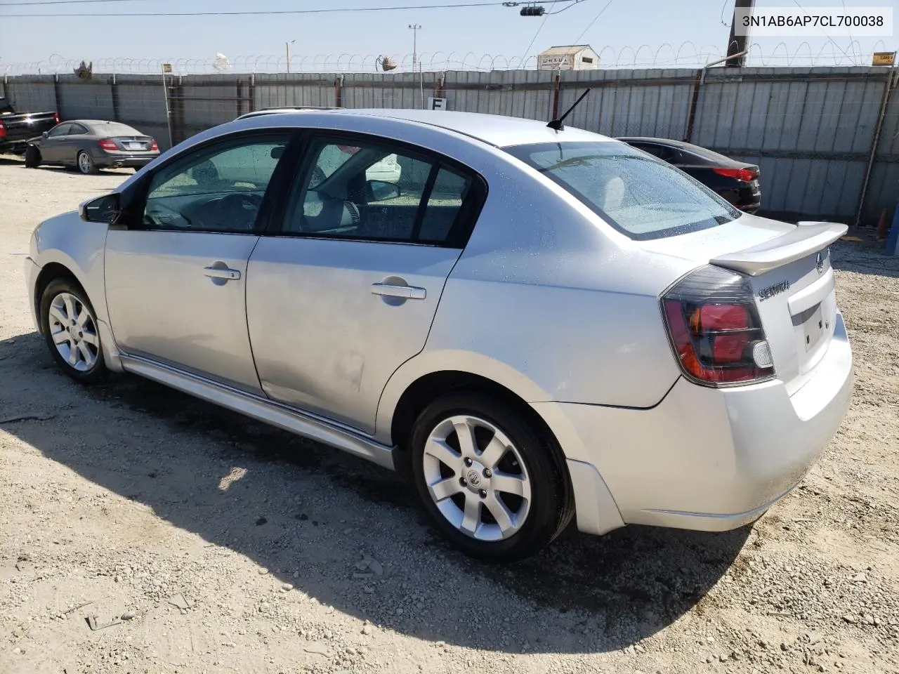 2012 Nissan Sentra 2.0 VIN: 3N1AB6AP7CL700038 Lot: 69340074