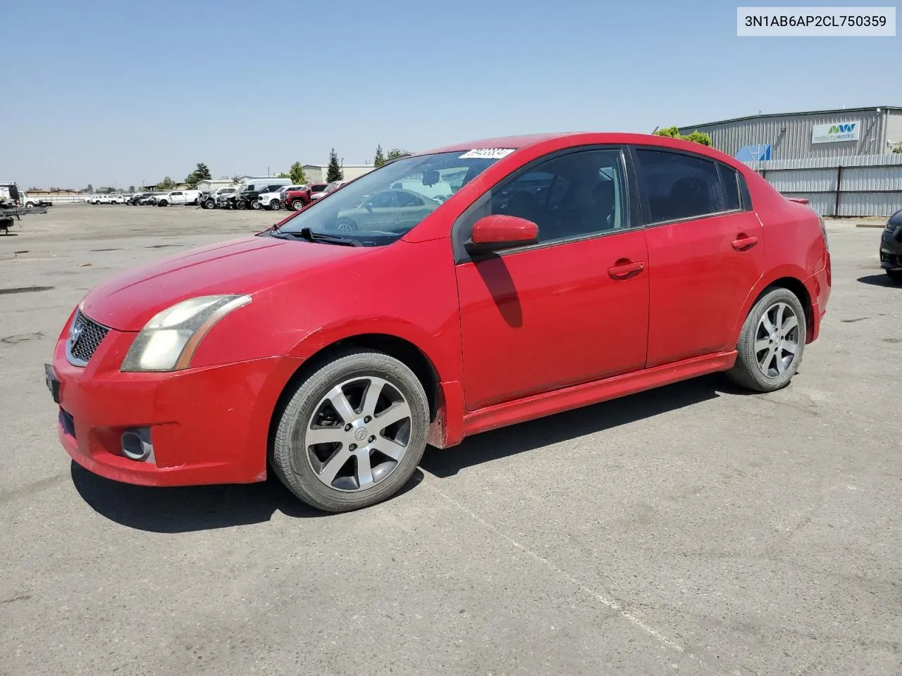 3N1AB6AP2CL750359 2012 Nissan Sentra 2.0