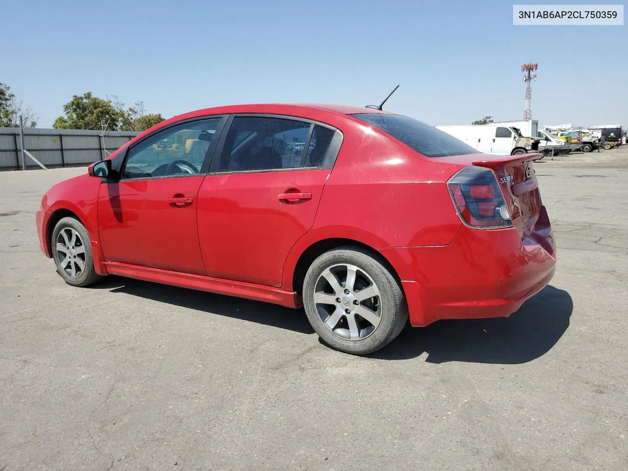 3N1AB6AP2CL750359 2012 Nissan Sentra 2.0