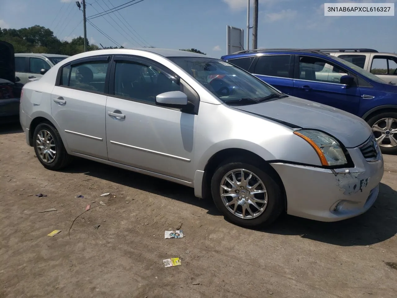 3N1AB6APXCL616327 2012 Nissan Sentra 2.0