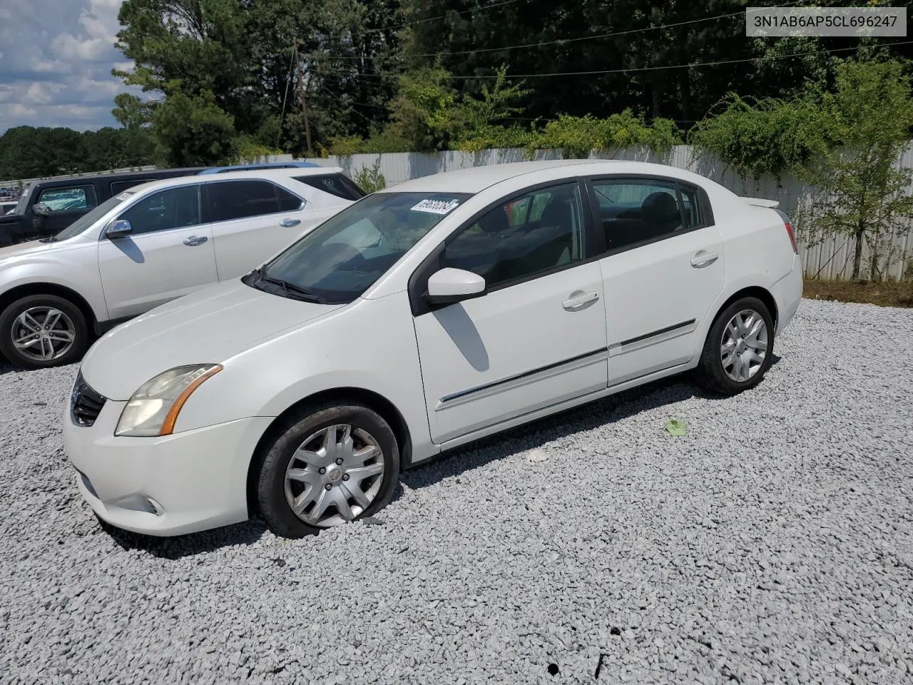 2012 Nissan Sentra 2.0 VIN: 3N1AB6AP5CL696247 Lot: 69636364