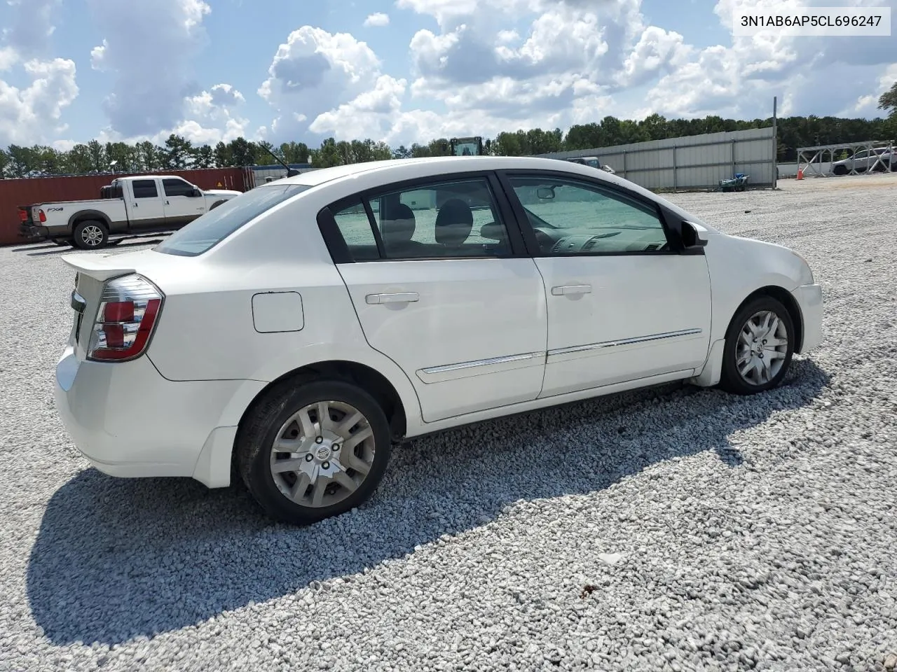 2012 Nissan Sentra 2.0 VIN: 3N1AB6AP5CL696247 Lot: 69636364