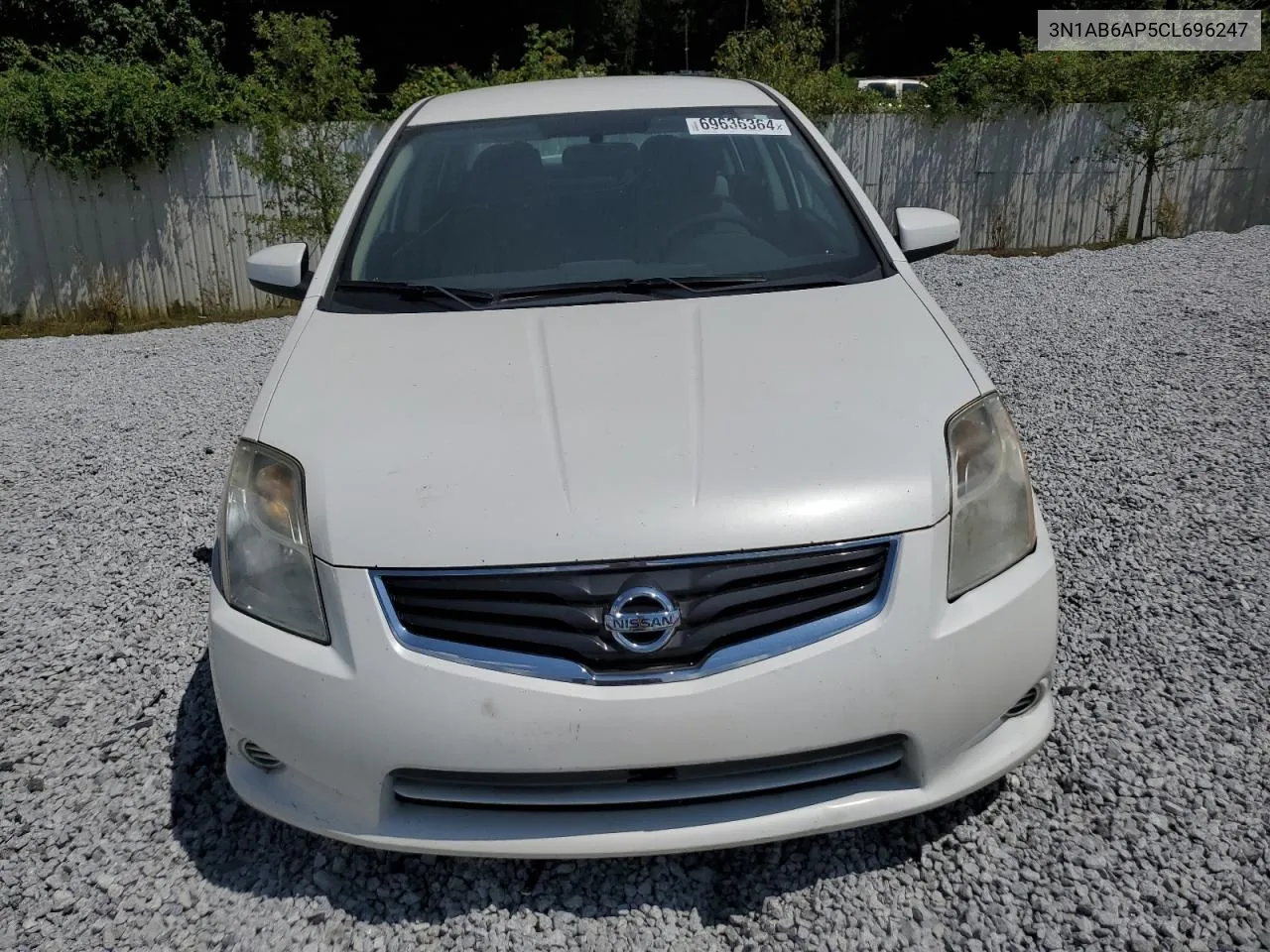 2012 Nissan Sentra 2.0 VIN: 3N1AB6AP5CL696247 Lot: 69636364