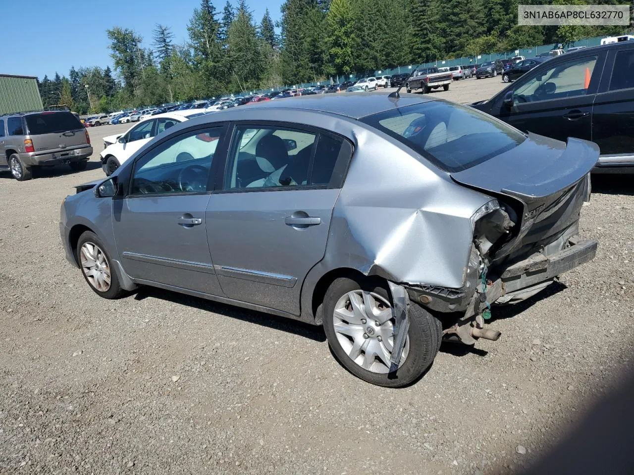 3N1AB6AP8CL632770 2012 Nissan Sentra 2.0