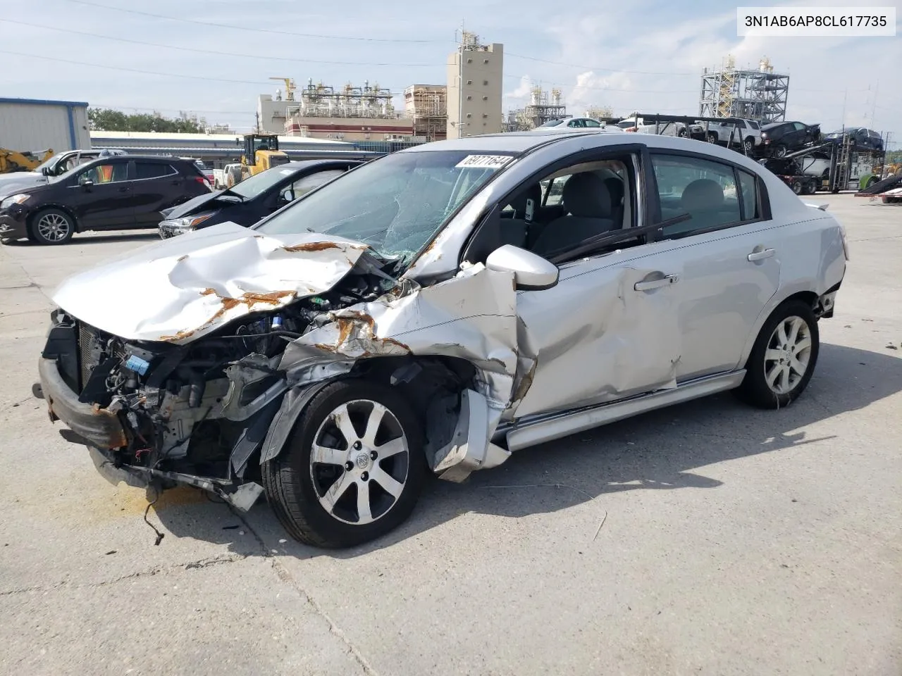 3N1AB6AP8CL617735 2012 Nissan Sentra 2.0