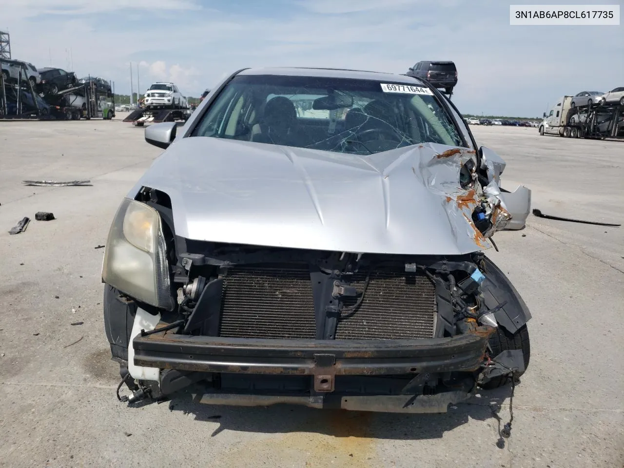 2012 Nissan Sentra 2.0 VIN: 3N1AB6AP8CL617735 Lot: 69771644