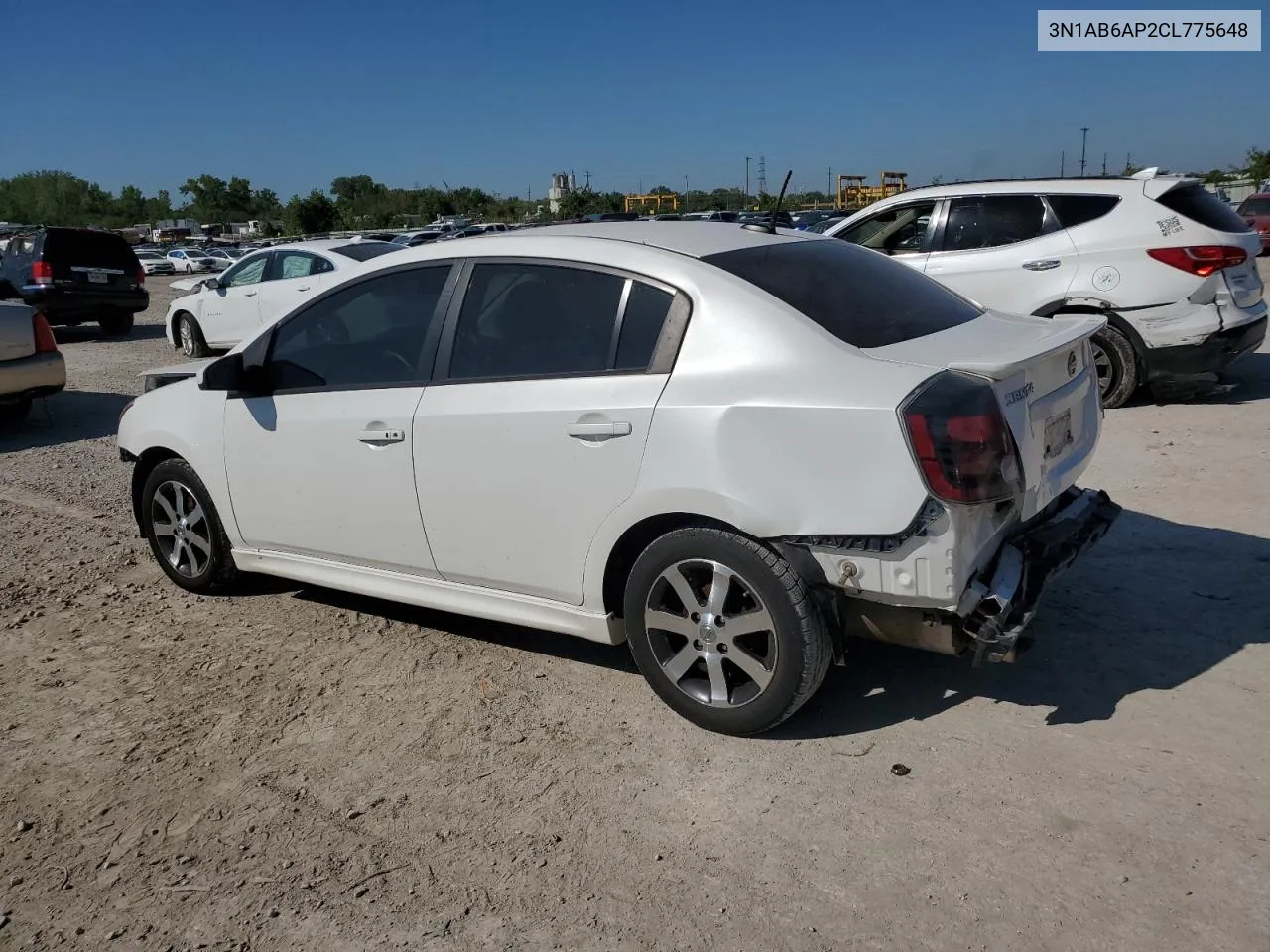 2012 Nissan Sentra 2.0 VIN: 3N1AB6AP2CL775648 Lot: 70018814