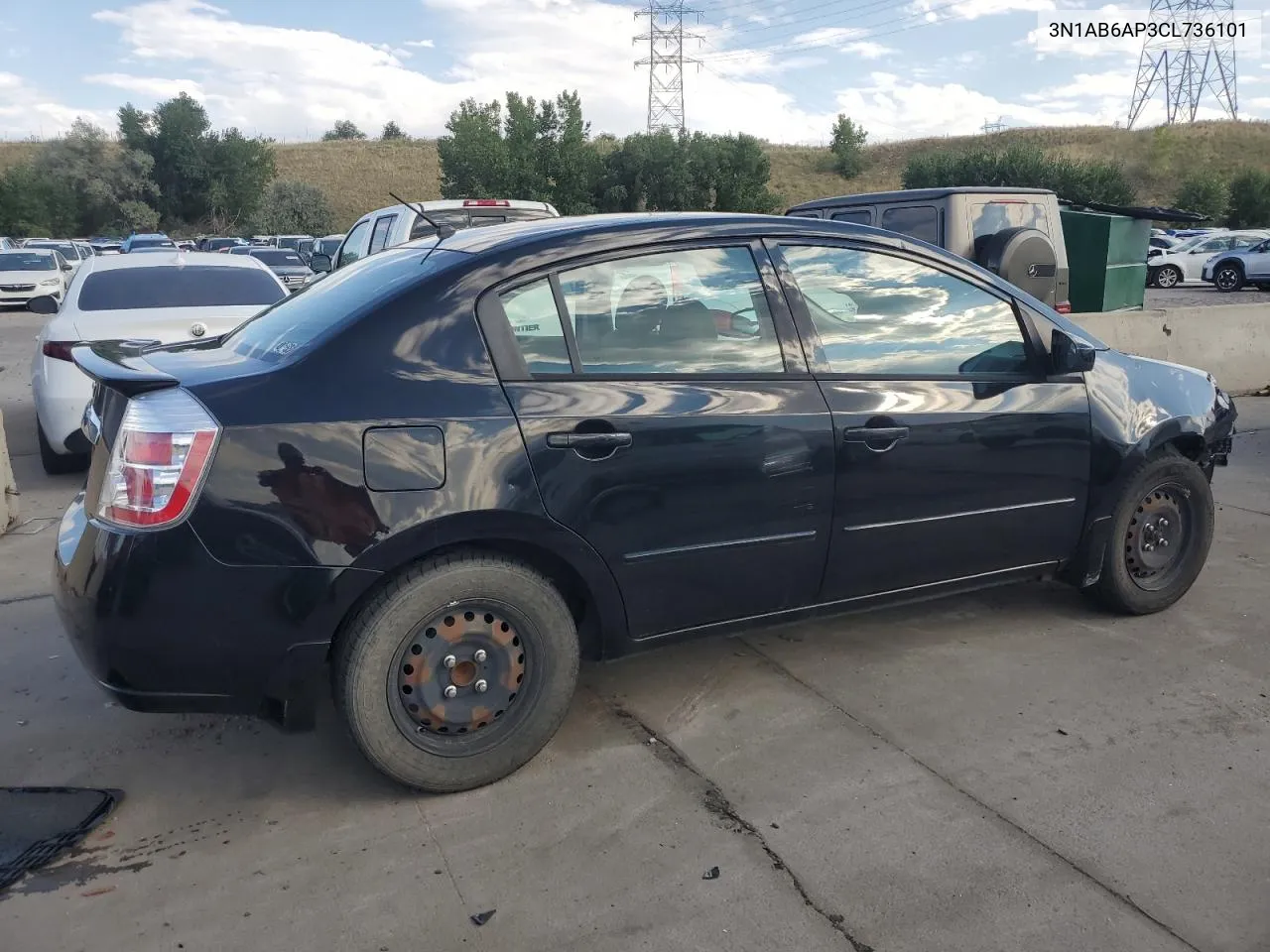 2012 Nissan Sentra 2.0 VIN: 3N1AB6AP3CL736101 Lot: 70192264