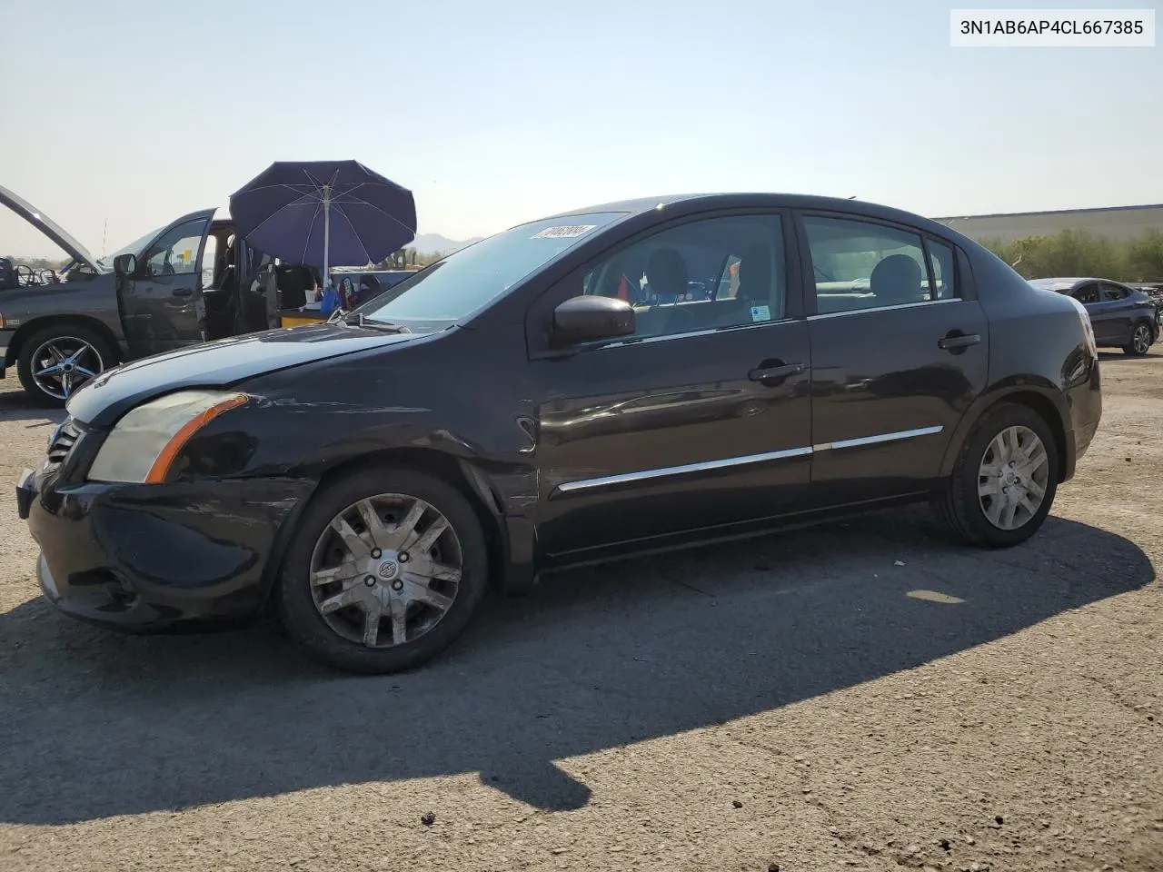 2012 Nissan Sentra 2.0 VIN: 3N1AB6AP4CL667385 Lot: 70462884