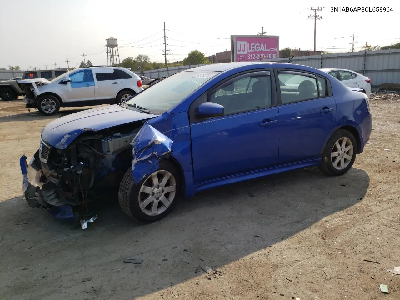 2012 Nissan Sentra 2.0 VIN: 3N1AB6AP8CL658964 Lot: 71014234