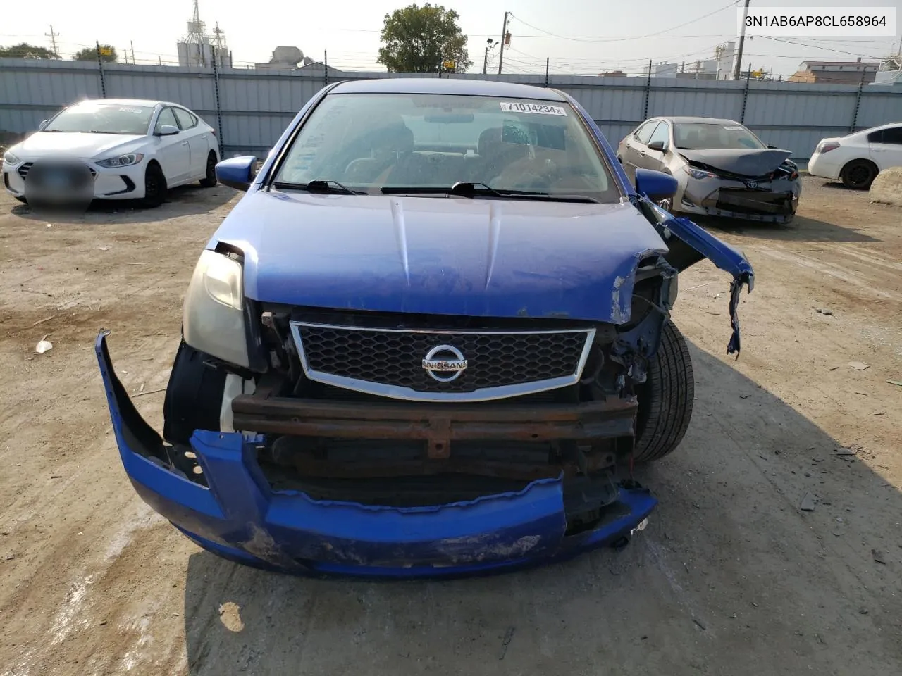 3N1AB6AP8CL658964 2012 Nissan Sentra 2.0