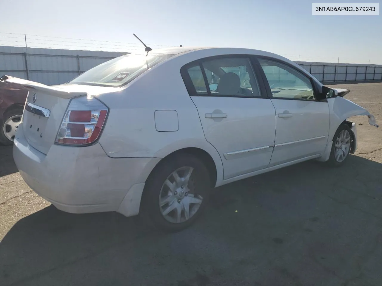 3N1AB6AP0CL679243 2012 Nissan Sentra 2.0