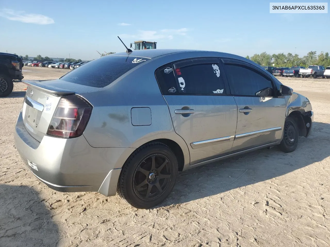 3N1AB6APXCL635363 2012 Nissan Sentra 2.0