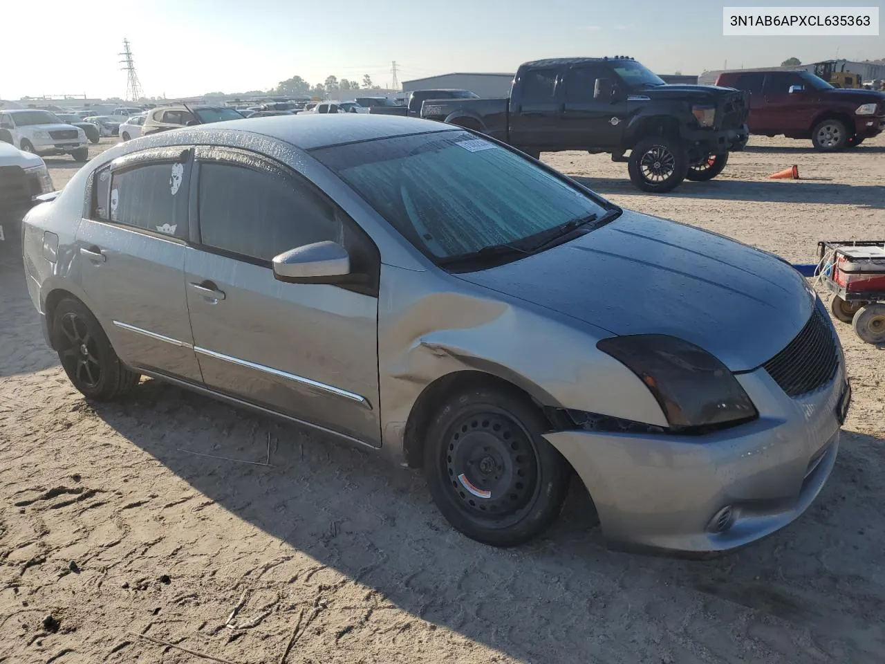 2012 Nissan Sentra 2.0 VIN: 3N1AB6APXCL635363 Lot: 71482334