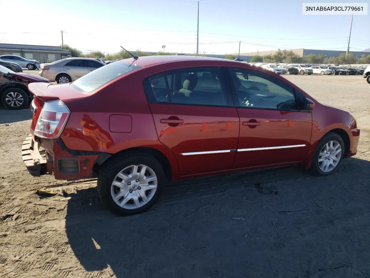 2012 Nissan Sentra 2.0 VIN: 3N1AB6AP3CL779661 Lot: 72218654