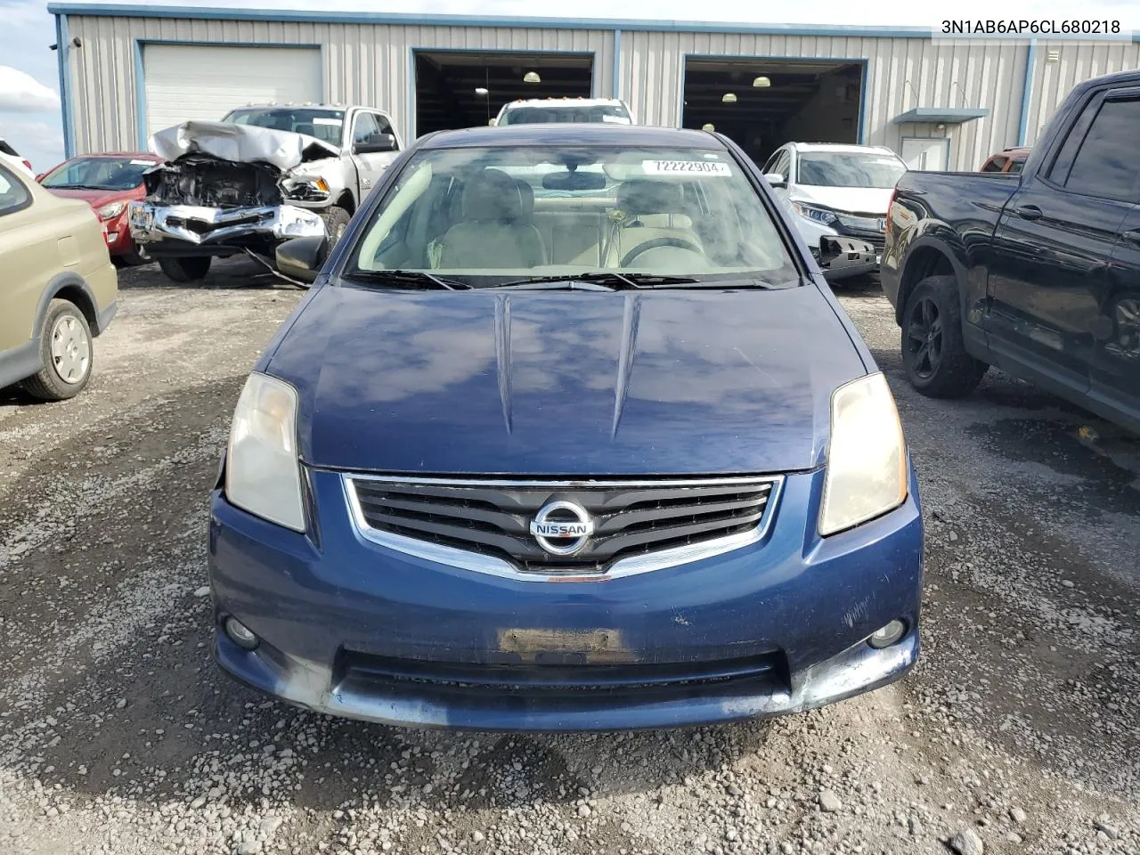 2012 Nissan Sentra 2.0 VIN: 3N1AB6AP6CL680218 Lot: 72222904