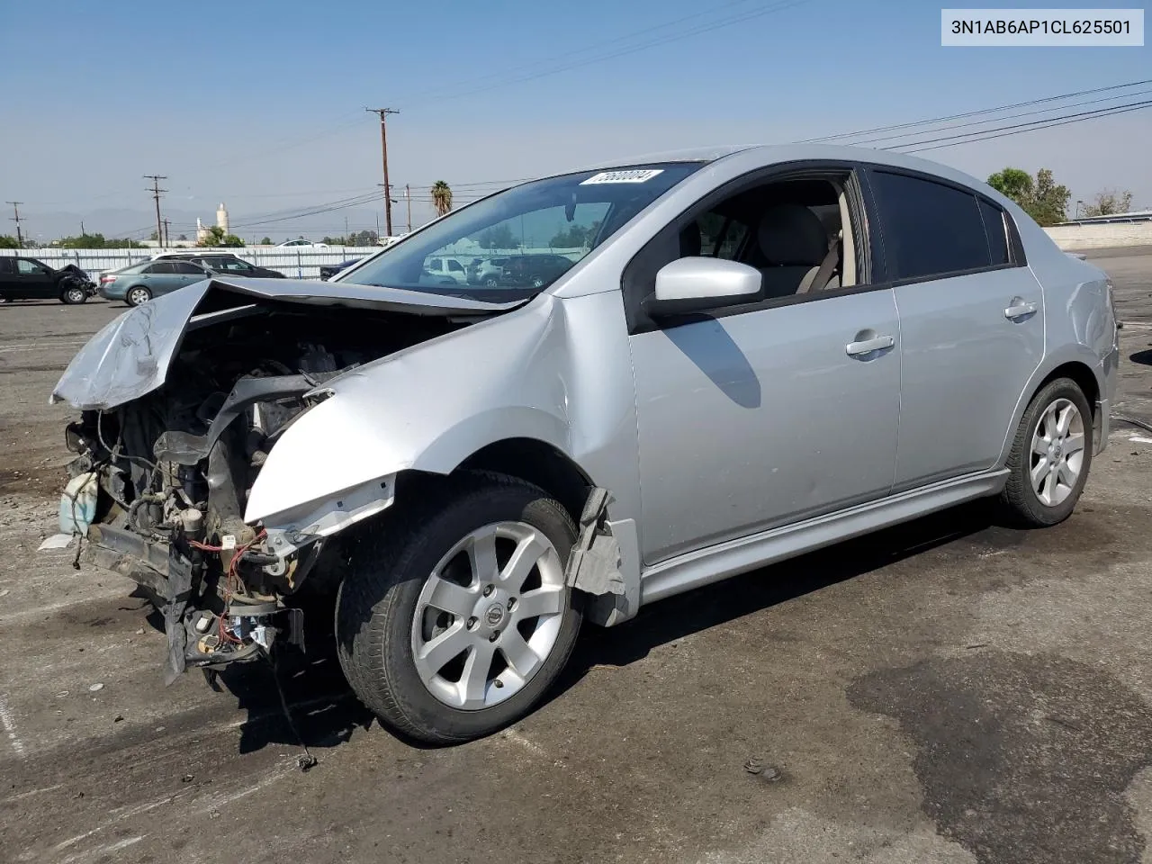 2012 Nissan Sentra 2.0 VIN: 3N1AB6AP1CL625501 Lot: 73600004