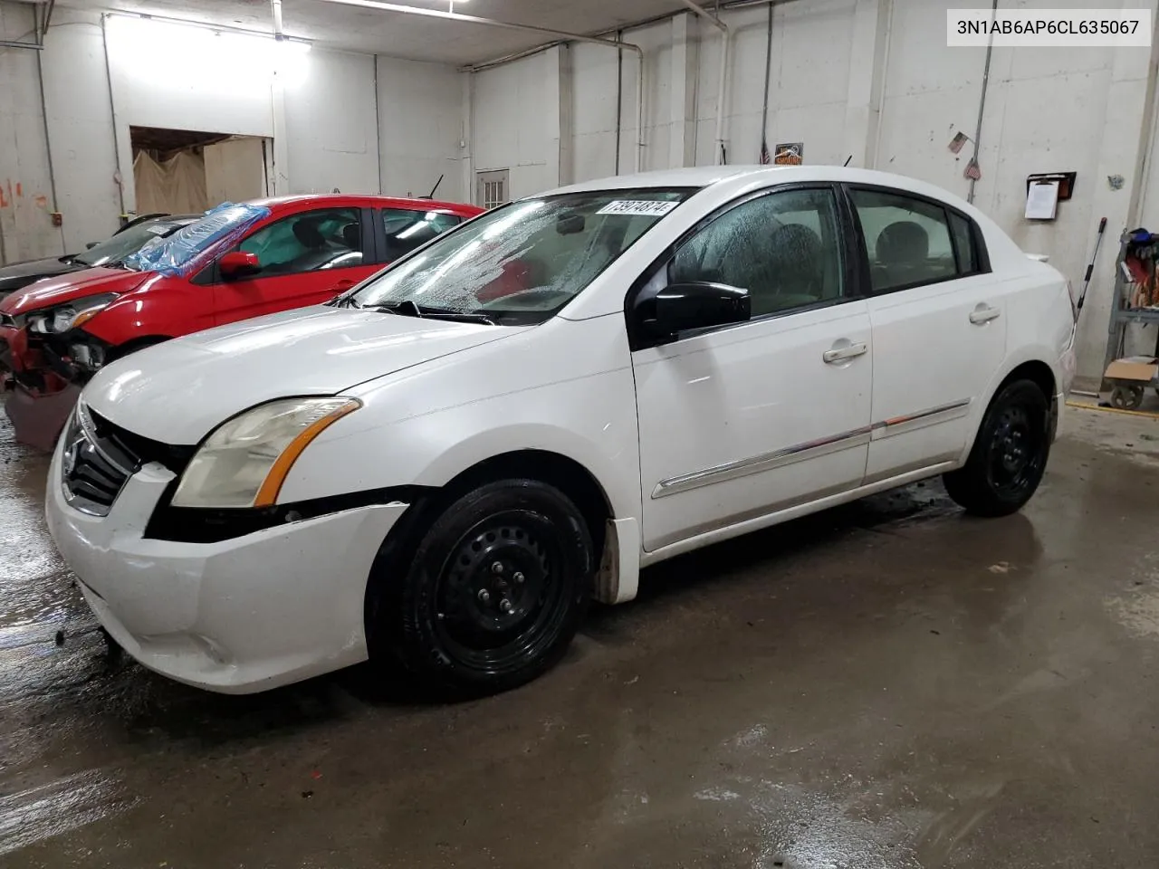 2012 Nissan Sentra 2.0 VIN: 3N1AB6AP6CL635067 Lot: 73974874