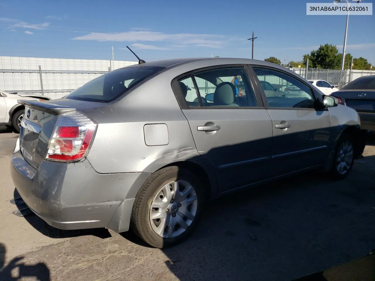 2012 Nissan Sentra 2.0 VIN: 3N1AB6AP1CL632061 Lot: 74839274