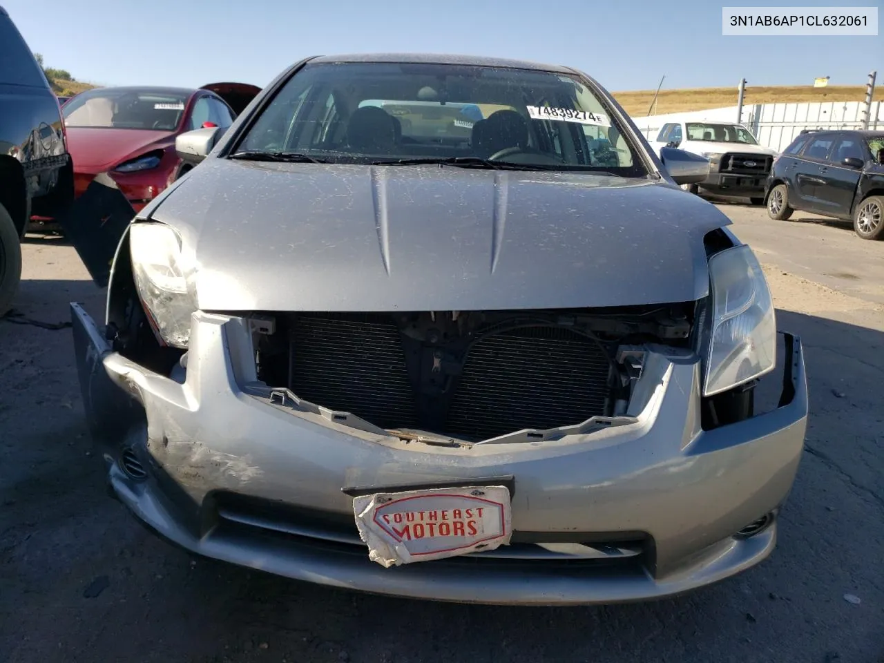 2012 Nissan Sentra 2.0 VIN: 3N1AB6AP1CL632061 Lot: 74839274