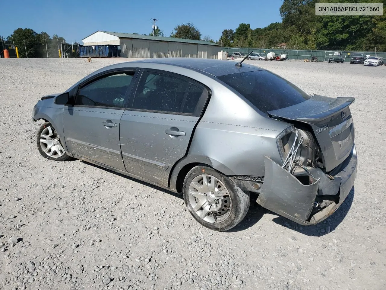 3N1AB6AP8CL721660 2012 Nissan Sentra 2.0