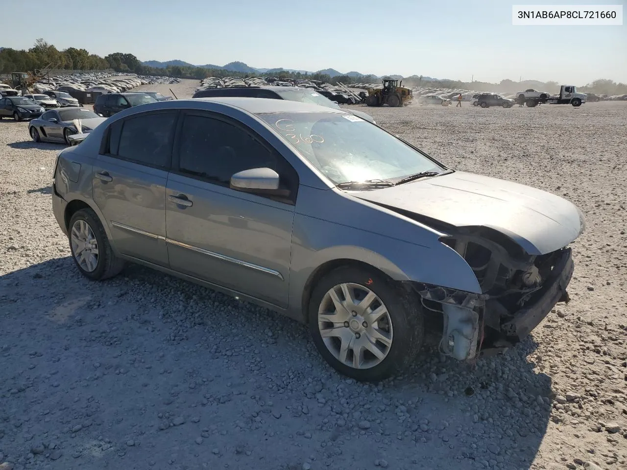 3N1AB6AP8CL721660 2012 Nissan Sentra 2.0